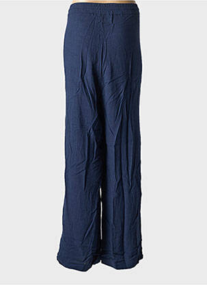 Pantalon large poches taille normale bleu EVOKED VILA femme
