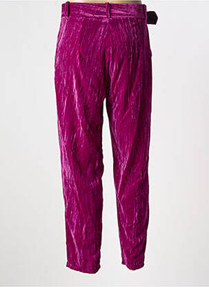 Pantalon slim taille normale taille normale violet ADILYNN femme