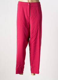 Pantalon 7/8 taille élastique taille normale rose EVOKED VILA femme