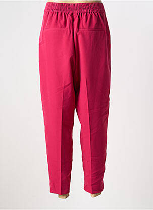 Pantalon 7/8 taille élastique taille normale rose EVOKED VILA femme