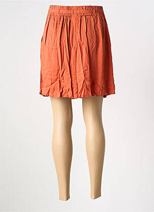 Jupe courte poches orange VILA femme