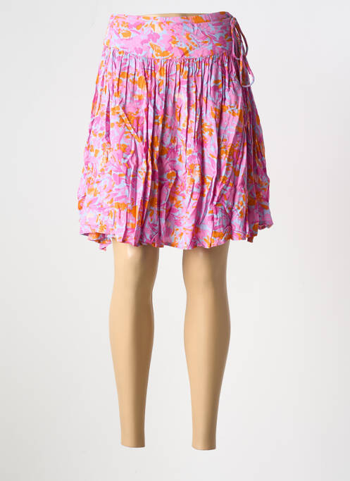 Jupe mi-longue rose Y.A.S pour femme