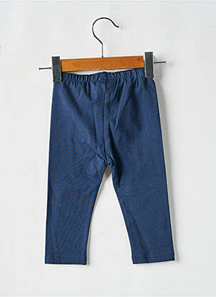Legging slim taille élastique bleu MAYORAL fille