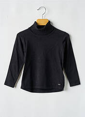 Pull col roulé noir MAYORAL pour fille seconde vue