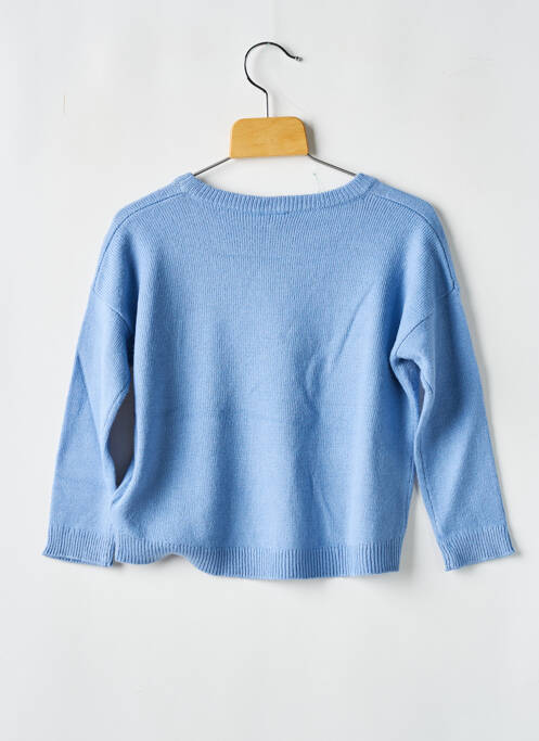 Pull resserrée sur le bas manches longues bleu MAYORAL fille