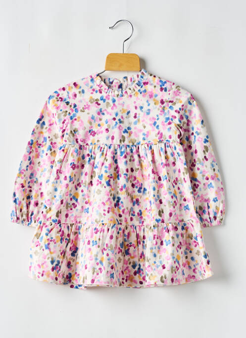 Robe mi-longue beige MAYORAL pour fille