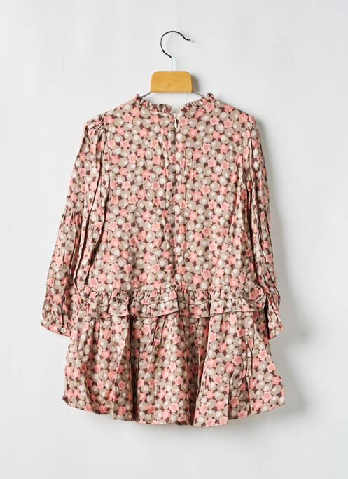 Robe mi-longue blanc MAYORAL pour fille