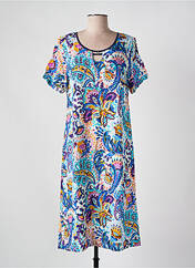 Chemise de nuit bleu MSN pour femme seconde vue