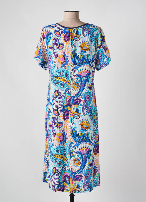 Chemise de nuit bleu MSN pour femme