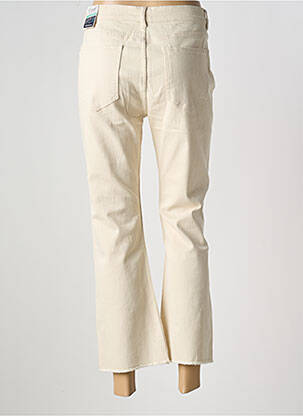 Jeans coupe slim stretch taille normale beige ONADO femme