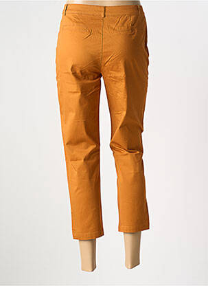 Pantalon 7/8 stretch taille normale orange SARAH JOHN femme