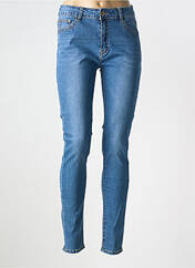 Jeans coupe slim bleu VOGGO pour femme seconde vue