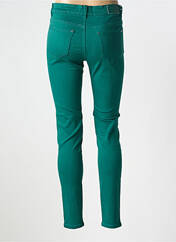Jeans coupe slim vert VOGGO pour femme seconde vue