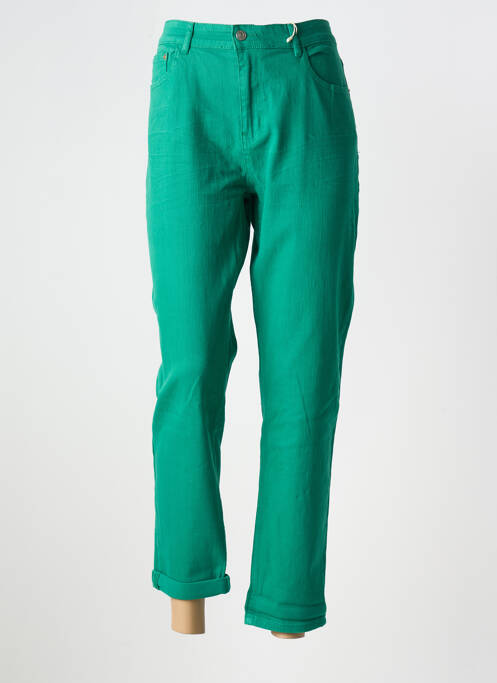 Jeans coupe droite vert ONADO pour femme