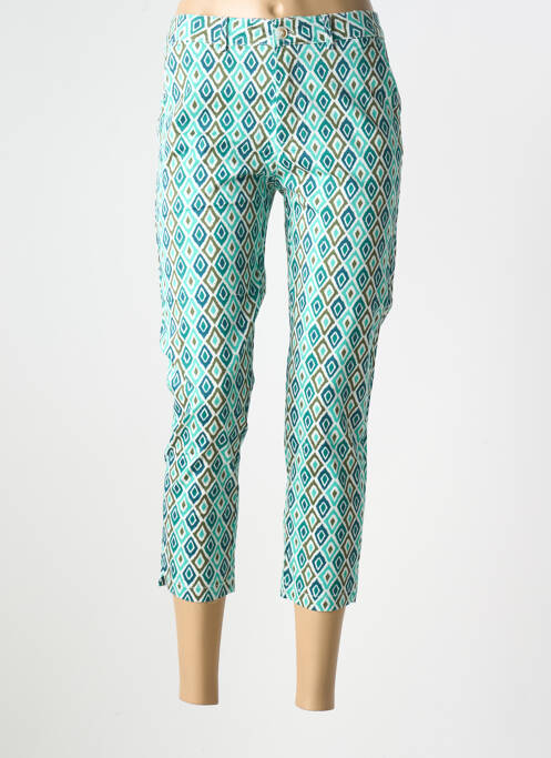 Pantalon 7/8 vert SARAH JOHN pour femme