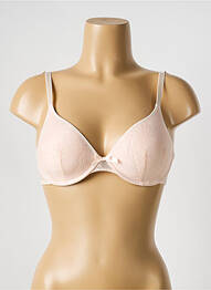 Soutien-gorge effet matière satinée haut soutien-gorge moulé rose PASSIONATA femme
