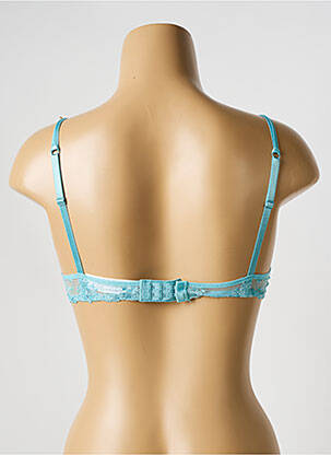 Soutien-gorge effet matière satinée haut soutien-gorge moulé bleu PASSIONATA femme