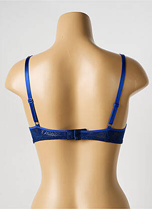 Soutien-gorge effet matière satinée haut soutien-gorge push-up bleu PASSIONATA femme