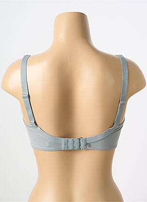 Soutien-gorge effet matière satinée haut soutien-gorge emboitant gris SIMONE PERELE femme
