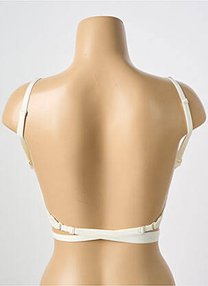 Soutien-gorge effet matière satinée haut soutien-gorge moulé blanc SIMONE PERELE femme