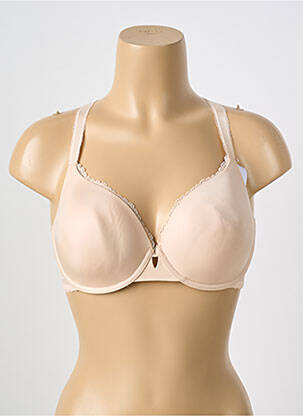 Soutien-gorge effet matière satinée haut soutien-gorge emboitant rose SIMONE PERELE femme