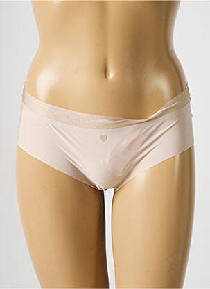 Culotte tissage satiné beige PASSIONATA femme