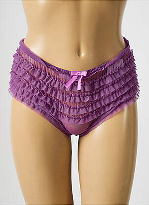 Culotte stretch violet PASSIONATA femme