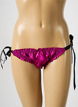 Culotte tissage satiné violet PASSIONATA femme