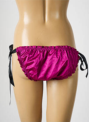 Culotte tissage satiné violet PASSIONATA femme