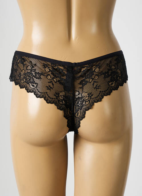 Tanga noir PASSIONATA pour femme