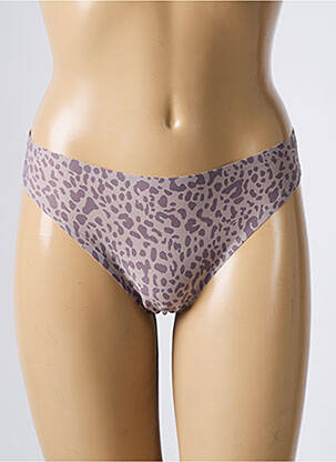 String micro fibres violet CHANTELLE femme