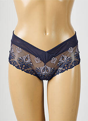 Shorty broderie bleu CHANTELLE femme