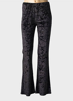 Pantalon flare stretch taille normale noir ESTEL COLLECTION femme