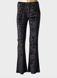 Pantalon flare stretch taille normale noir ESTEL COLLECTION femme