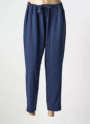Jogging slim taille normale bleu THOMAS RABE femme