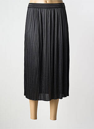 Jupe longue coupe droite noir LPB femme