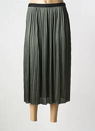 Jupe longue coupe droite vert LPB femme