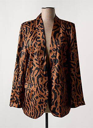 Blazer fausses poches marron LPB femme