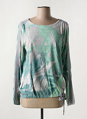 T-shirt manches longues manches longues vert OLSEN femme