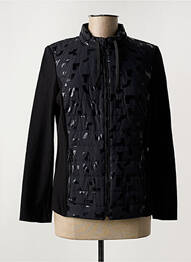 Veste casual col rond noir RABE femme