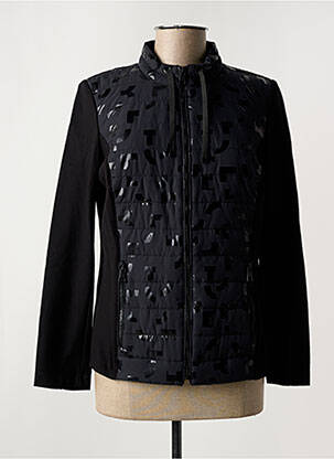 Veste casual col rond noir RABE femme