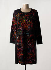 Robe mi-longue noir FRANCE RIVOIRE pour femme seconde vue