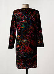 Robe mi-longue noir FRANCE RIVOIRE pour femme seconde vue