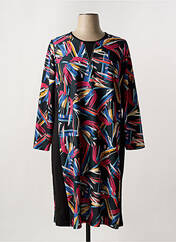 Robe mi-longue noir FRANCE RIVOIRE pour femme seconde vue