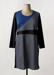 Robe mi-longue noir FRANCE RIVOIRE pour femme seconde vue