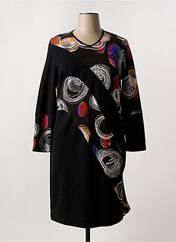 Robe mi-longue noir GRIFFON pour femme seconde vue