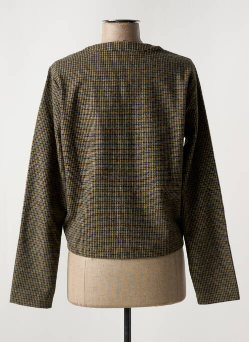 Gilet manches longues vert LPB pour femme