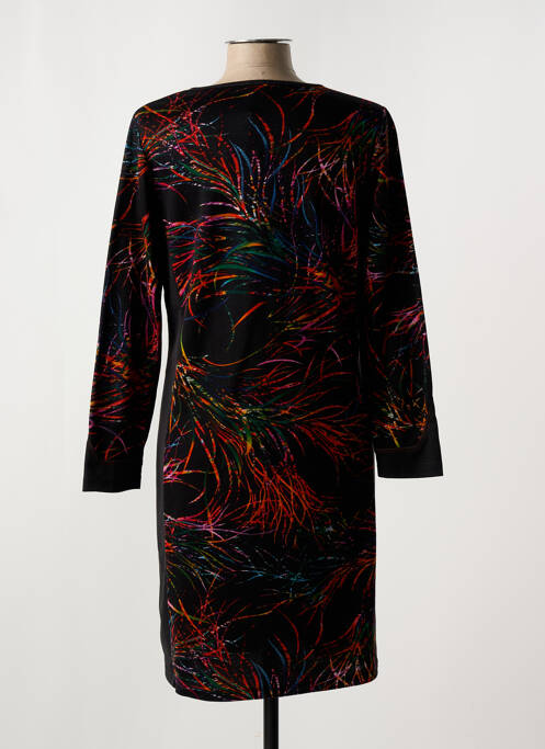 Robe mi-longue noir FRANCE RIVOIRE femme