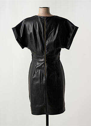 Robe courte manches courtes manches courtes noir LES P'TITES BOMBES femme