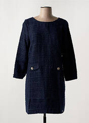 Robe courte bleu LES P'TITES BOMBES pour femme seconde vue